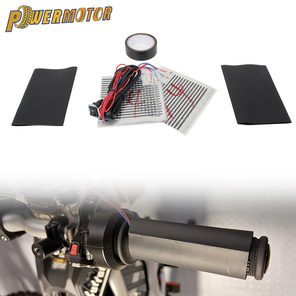 Handlebar Grip Heated - Manoplas Aquecidas Elétricas 12V para Motocicleta,