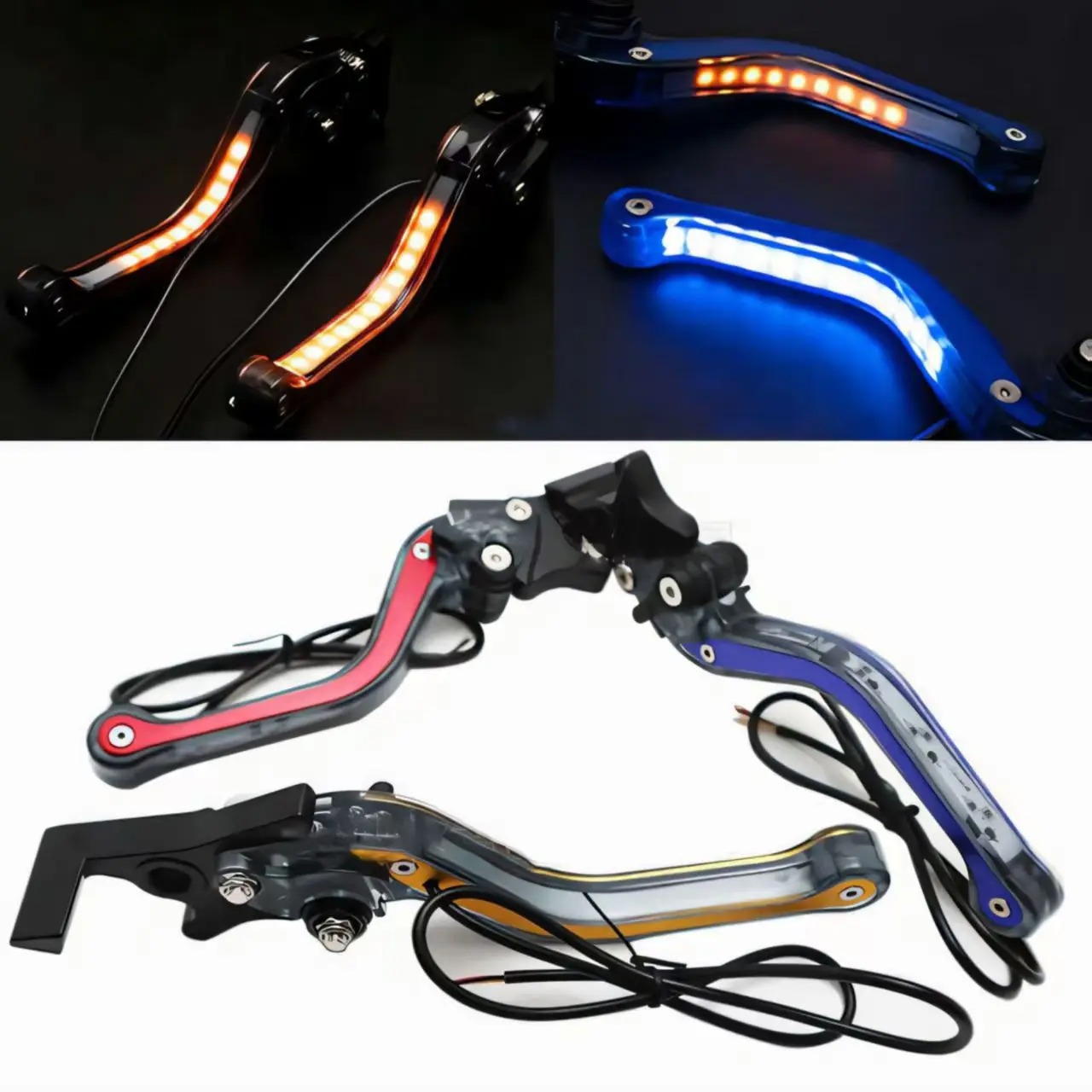 1 par universal motocicleta mo - Motorcycle Gear Lever Extender avaliação e preço